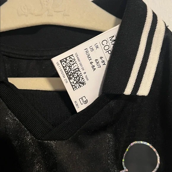 Disney Black Mickey Kids Jersey - Picture 6 of 8